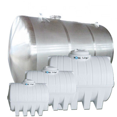 هل أشتري خزان حديد أو بلاستيك؟