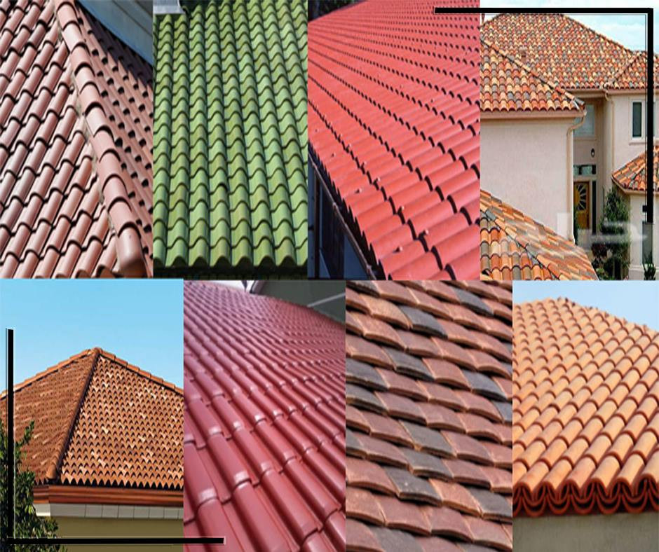 ما هي أشكال القرميد ؟